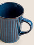 Marks & Spencer "Ribbed Reactive Glaze Mug"